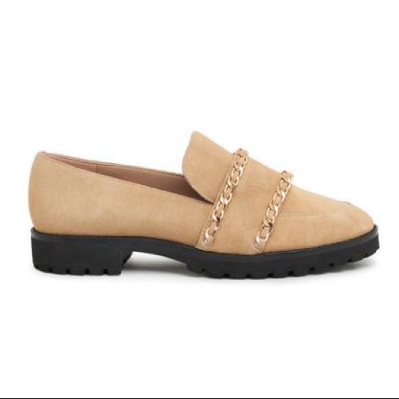 NWT Karl lagerfeld SUEDE SLIP-ON sand FLATS - Picture 10 of 11